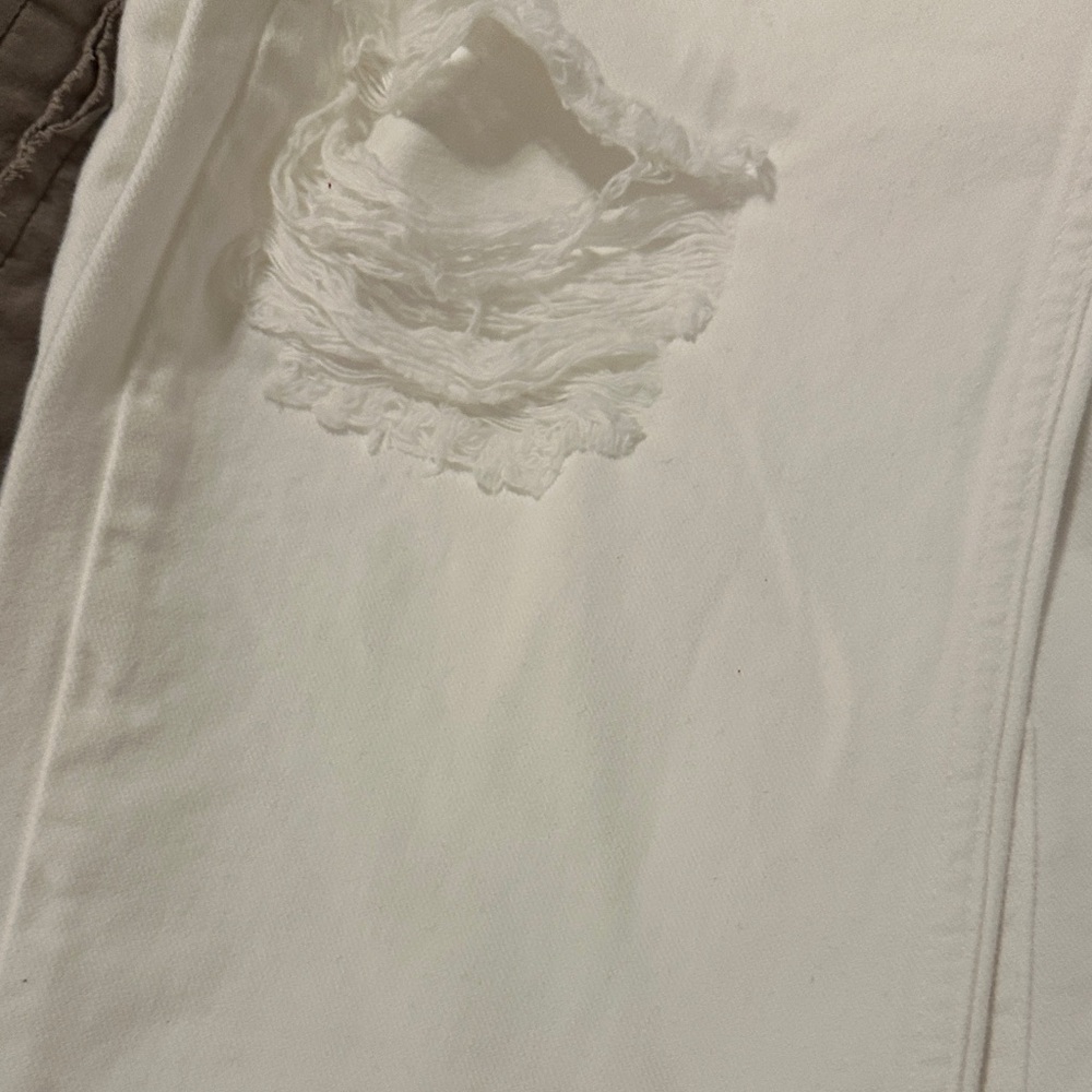 Zara White size 8  Women Jeans - Picture 8 of 11